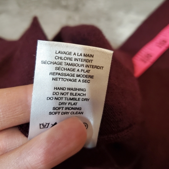 Balibaris "Sailor Marine Sweater". Burgundy. 100% merino wool. Men S. - Picture 8 of 12